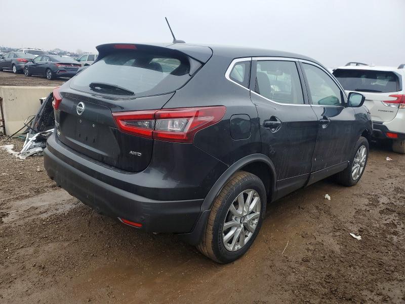 2021 Nissan Rogue sport VIN JN1BJ1AW8MW662767 COPART salvage auction — FRONT END, IL - SALVAGE CERTIFICATE, sold $2,250 on 2026-07-09 (photo 3)
