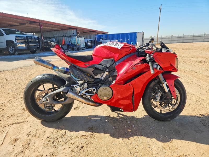 2025 Ducati Panigale VIN ZDMDAG6W5SB002177 — COPART salvage auction photo