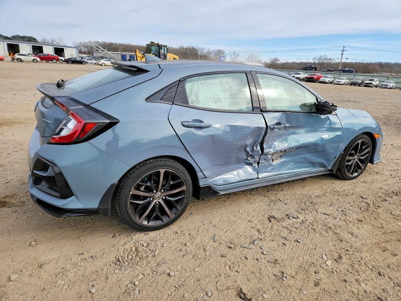 2021 Honda Civic VIN SHHFK7H4XMU210034 COPART salvage auction — SIDE, Ar - Cert Of Title-Salvage, sold $350 on 2026-07-27 (photo 3)