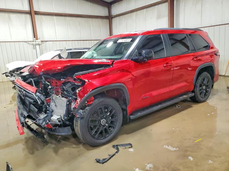 2024 Toyota Sequoia VIN 7SVAAABA0RX040179 COPART salvage auction — FRONT END, De - Salvage Certificate, sold $25,750 on 2026-07-07 (photo 1)