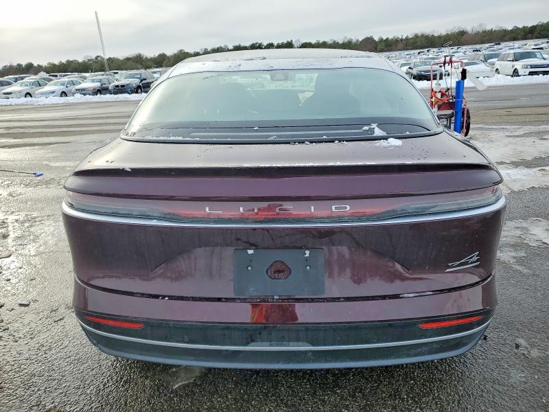 2026 Lucid motors Air VIN 50EA1TEA7TA021135 COPART salvage auction — FRONT END, NY - MV907A-PARTS ONLY, sold $6,300 on 2026-07-27 (photo 6)