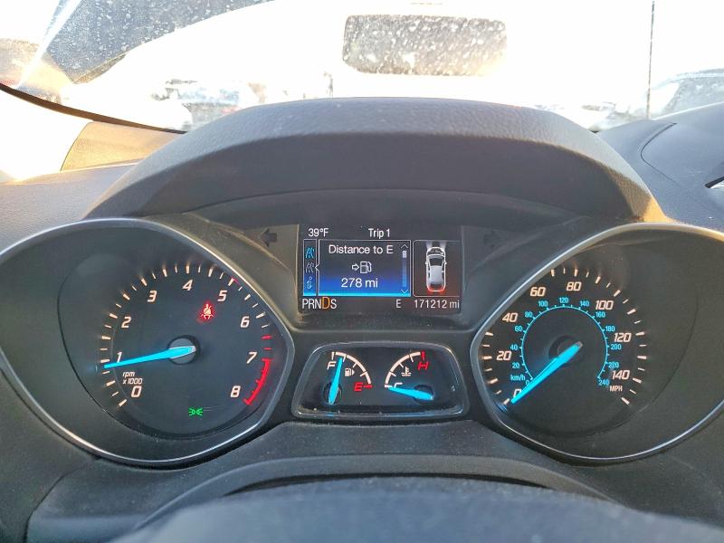 2014 Ford Escape VIN 1FMCU9J97EUA75843 COPART salvage auction — SIDE, Il - Salvage Certificate, sold $475 on 2026-07-02 (photo 9)