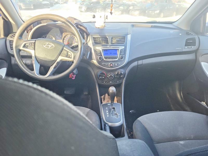2014 Hyundai Accent VIN KMHCT5AE9EU184992 COPART salvage auction — SIDE, Ns - Cert Of Registration, sold $550 on 2026-07-16 (photo 8)