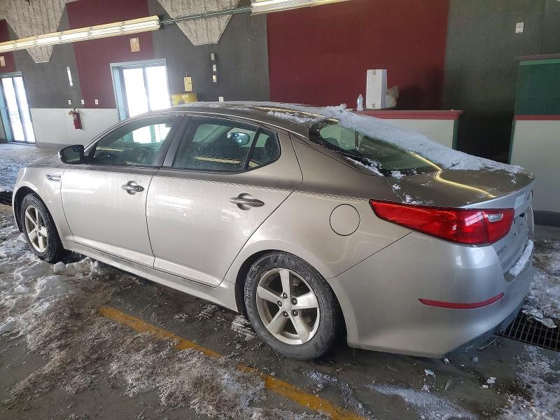 2015 Kia Optima VIN KNAGM4A75F5544640 COPART salvage auction — REAR END, In - Cert Of Title-Salvage Title, sold $400 on 2026-07-20 (photo 2)