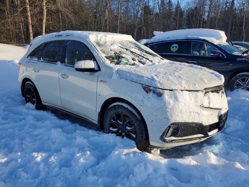 2019 Acura Mdx VIN 5J8YD4H07KL800459 COPART salvage auction — FRONT END, On - Permit No Brand - Unfit, sold $7,600 on 2026-07-30 (photo 4)
