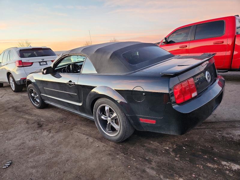 2007 Ford Mustang VIN 1ZVFT84N375296552 COPART salvage auction — FRONT END, Nm - Cert Of Title-Salvage, sold $1,050 on 2026-07-09 (photo 2)