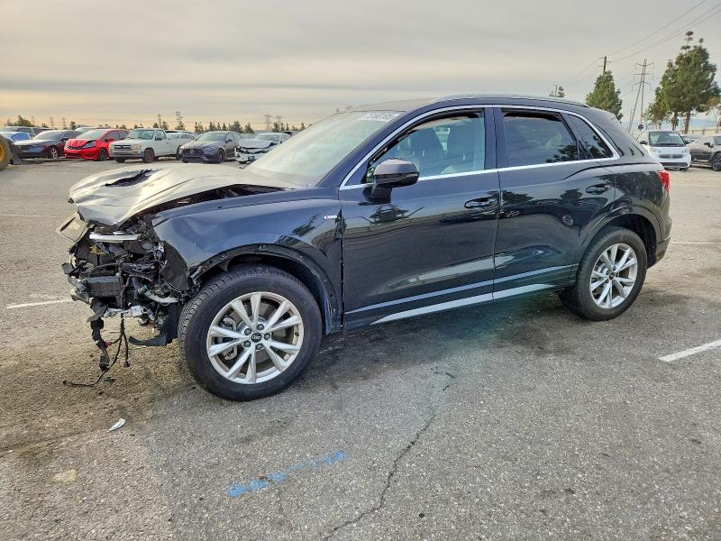 2022 Audi Q3 VIN WA1DECF39N1028770 COPART salvage auction — FRONT END, Ca - Salvage Certificate, sold $5,200 on 2026-07-02 (photo 1)