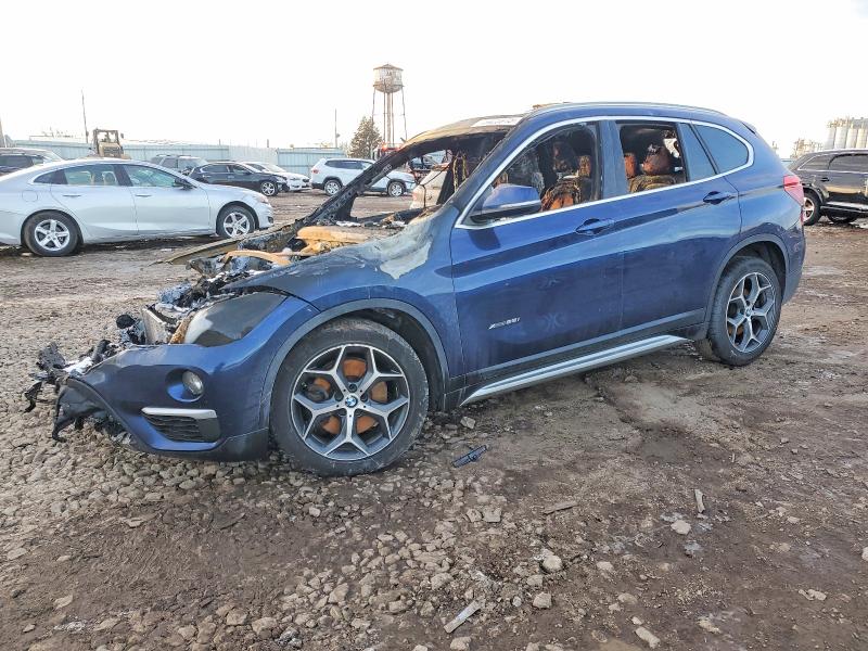 2018 BMW X1 VIN WBXHT3C34J5F88772 COPART salvage auction — BURN, Il - Salvage Certificate, sold $225 on 2026-07-10 (photo 1)