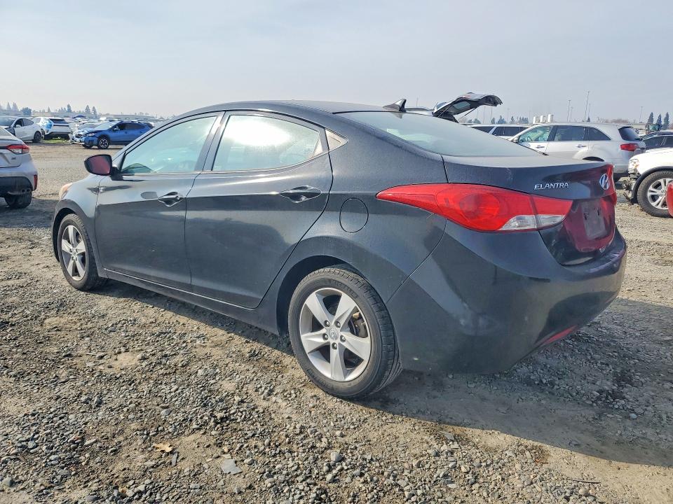 2013 Hyundai Elantra VIN KMHDH4AE2DU873075 COPART salvage auction — NORMAL WEAR, Ca - Salvage Acquisition Billofsale, sold $625 on 2026-07-09 (photo 2)