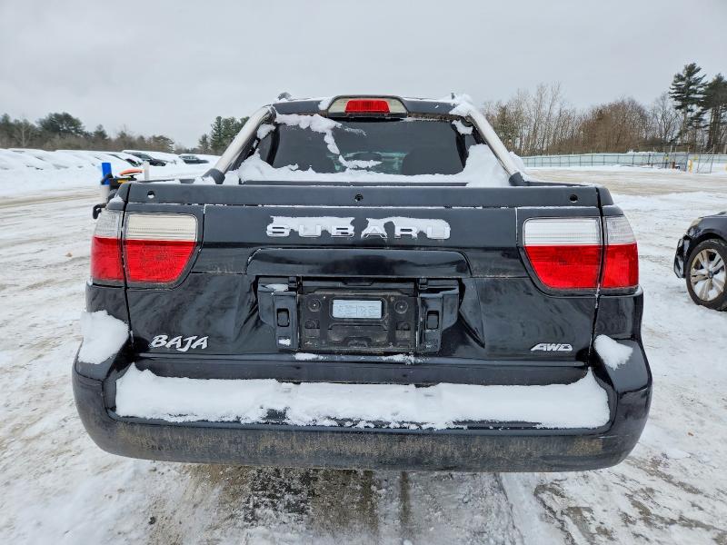 2006 Subaru Baja VIN 4S4BT62C366102579 COPART salvage auction — MINOR DENT/SCRATCHES, Co - Bill Of Sale-Parts Only, sold $900 on 2026-07-06 (photo 6)