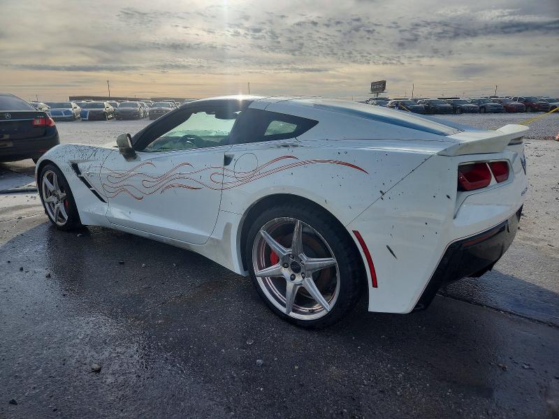2016 Chevrolet Corvette stingray VIN 1G1YM2D75G5120487 COPART salvage auction — BURN, Tx - Certificate Of Title, sold $9,700 on 2026-07-28 (photo 2)