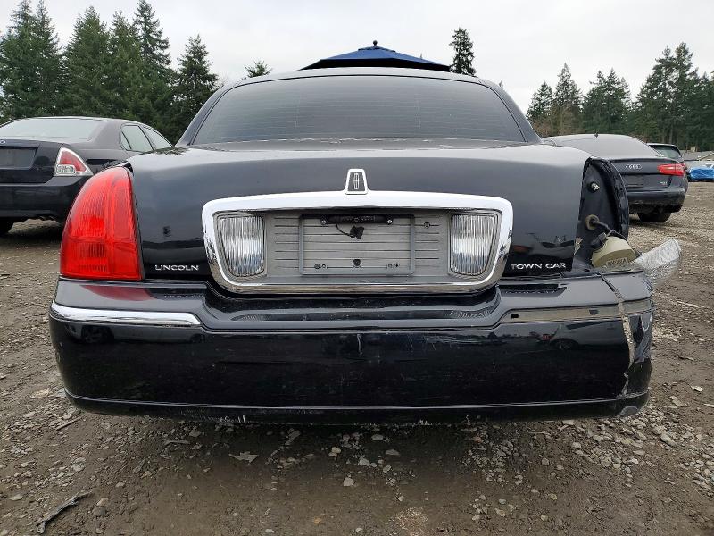 2011 Lincoln TOWN CAR VIN 2LNBL8FV2BX756642 COPART salvage auction — FRONT END, WA - BILL OF SALE, sold $200 on 2026-07-10 (photo 6)