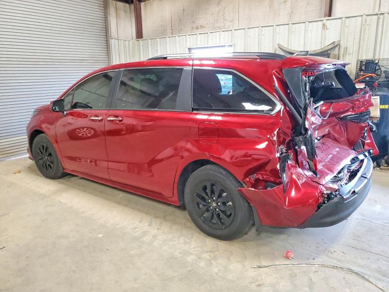 2025 Toyota Sienna VIN 5TDYRKEC4SS287026 COPART salvage auction — REAR END, Ar - Certificate Of Title, sold $14,800 on 2026-07-13 (photo 2)
