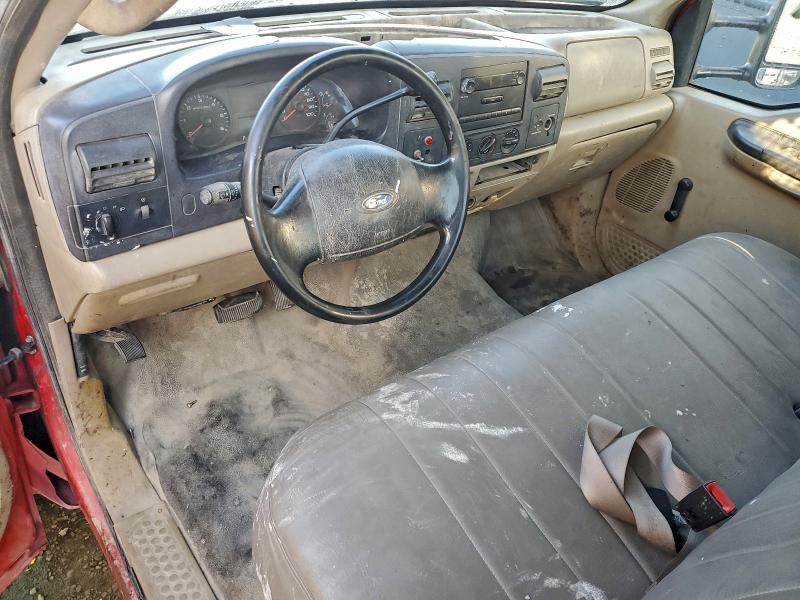 2005 Ford F-450 super duty VIN 1FDXF46Y45ED35690 COPART salvage auction — NORMAL WEAR, CA - DIS/DLR/EXP ONLY CLEAN TITLE, sold $450 on 2026-07-09 (photo 8)