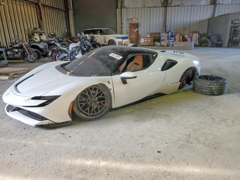 2022 Ferrari VIN ZFF95NLA3N0272206 COPART salvage auction — FRONT END, MT - SALVAGE CERTIFICATE OF A VEHIC, sold $179,000 on 2026-07-09 (photo 1)