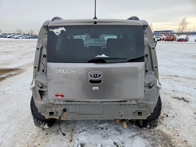 2011 Kia Soul VIN KNDJT2A27B7340487 COPART salvage auction — REAR END, Ab - Bos - Salvage, sold $450 on 2026-07-14 (photo 6)