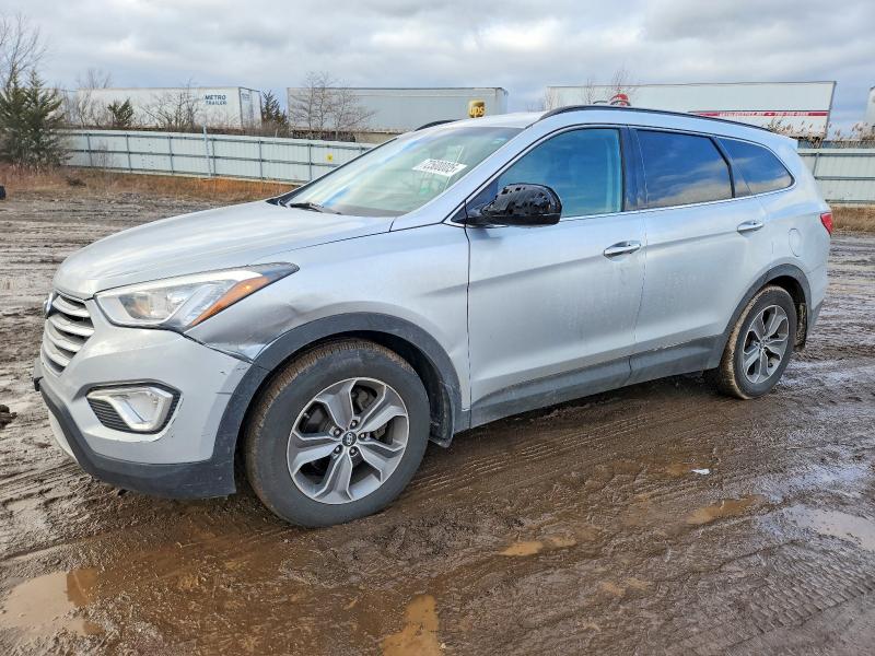 2016 Hyundai Santa fe VIN KM8SMDHF2GU143740 COPART salvage auction — MECHANICAL, OH - CERTIFICATE OF TITLE, sold $1,550 on 2026-07-02 (photo 1)