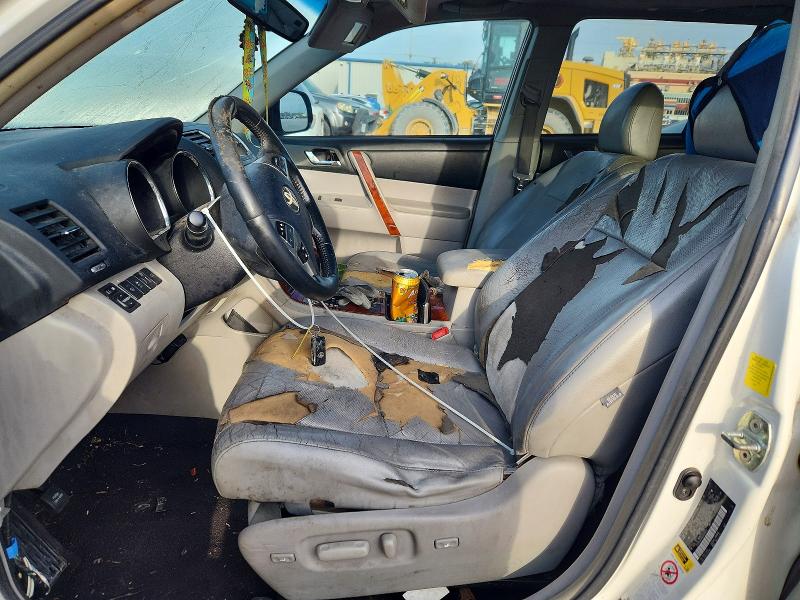 2011 Toyota Highlander VIN 5TDYK3EH4BS039431 COPART salvage auction — FRONT END, LA - CERT OF TITLE-SALVAGE FLOOD, sold $125 on 2026-07-29 (photo 7)