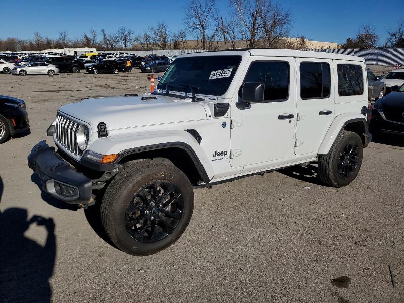 2025 Jeep Wrangler / VIN 1C4RJXP65SW600374 COPART salvage auction — MISSING/ALTERED VIN, Il - Certificate Of Title, sold $10,100 on 2026-07-28 (photo 1)