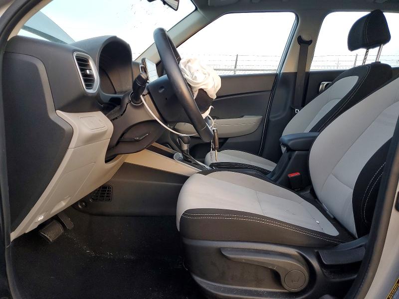 2023 Hyundai Venue VIN KMHRC8A34PU250734 COPART salvage auction — FRONT END, Id - Salvage Certificate Of Title, sold $1,600 on 2026-07-28 (photo 7)