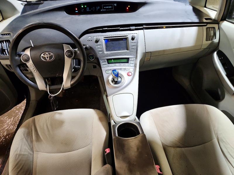2012 Toyota Prius VIN JTDKN3DU5C5418473 COPART salvage auction — SIDE, PA - CERTIFICATE OF SALVAGE, sold $175 on 2026-07-30 (photo 8)