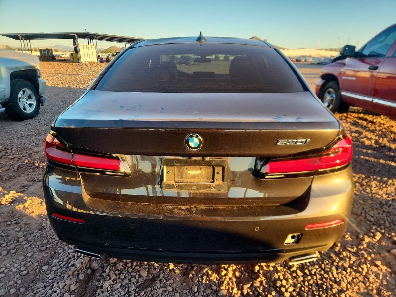 2023 BMW 5 series VIN WBA53BH09PWY19381 COPART salvage auction — FRONT END, Id - Salvage Certificate Of Title, sold $22,400 on 2026-07-07 (photo 6)