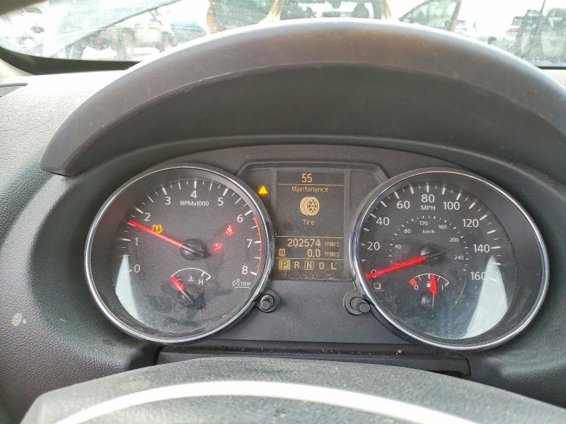2015 Nissan Rogue VIN JN8AS5MT1FW159166 COPART salvage auction — FRONT END, Tx - Salvage Vehicle Title, sold $575 on 2026-07-31 (photo 9)
