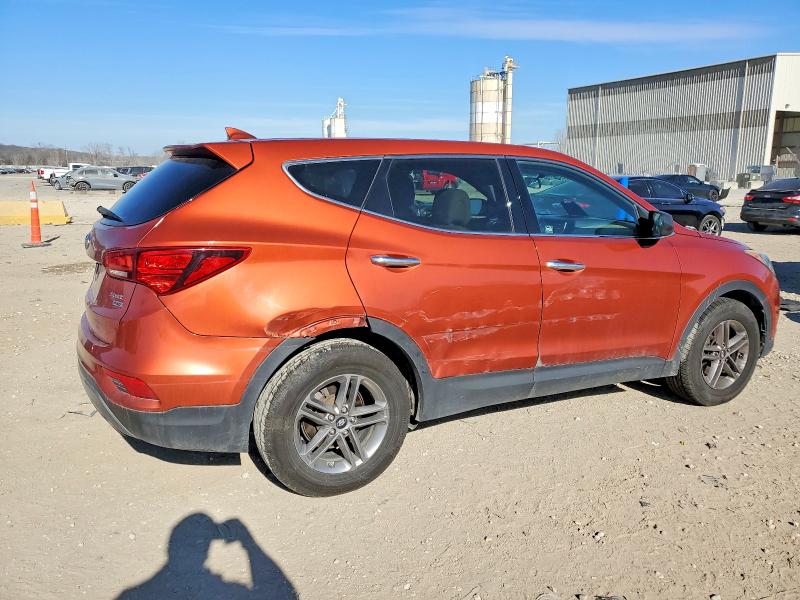 2017 Hyundai Santa fe VIN 5XYZTDLBXHG441286 COPART salvage auction — SIDE, Mo - Salvage Certificate Of Title, sold $2,300 on 2026-07-09 (photo 3)