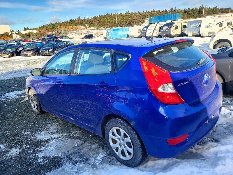 2014 Hyundai Accent VIN KMHCT5AE9EU184992 COPART salvage auction — SIDE, Ns - Cert Of Registration, sold $550 on 2026-07-16 (photo 2)