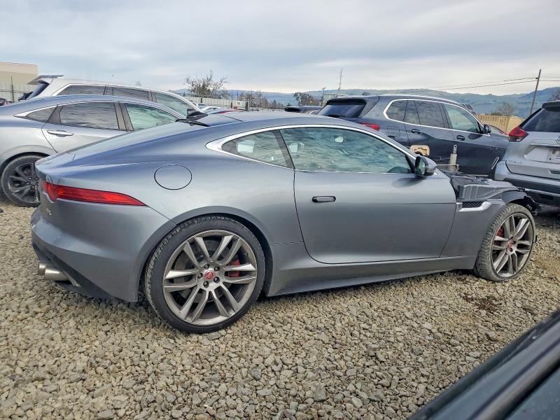 2015 Jaguar F-type VIN SAJWA6DA0FMK18651 COPART salvage auction — FRONT END, Ca - Salvage Certificate, sold $14,500 on 2026-07-02 (photo 3)