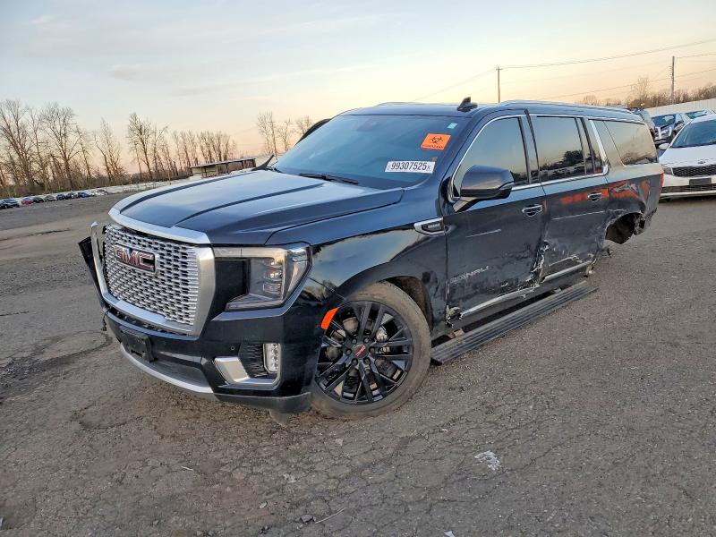 2023 Gmc Yukon xl VIN 1GKS2JKT7PR328963 COPART salvage auction — Side, OR - SALVAGE TITLE CERTIFICATE, sold $9,100 on 2026-02-16 (photo 1)