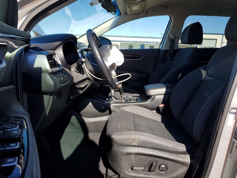 2019 Kia Sorento VIN 5XYPG4A56KG594201 COPART salvage auction — FRONT END, Nc - Salvage Certificate Of Title, sold $2,900 on 2026-07-06 (photo 7)