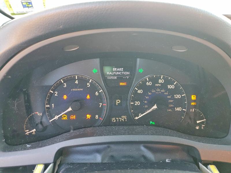 2011 Lexus Rx VIN 2T2ZK1BA4BC045363 COPART salvage auction — FRONT END, Tx - Salvage Vehicle Title, sold $1,950 on 2026-07-03 (photo 9)