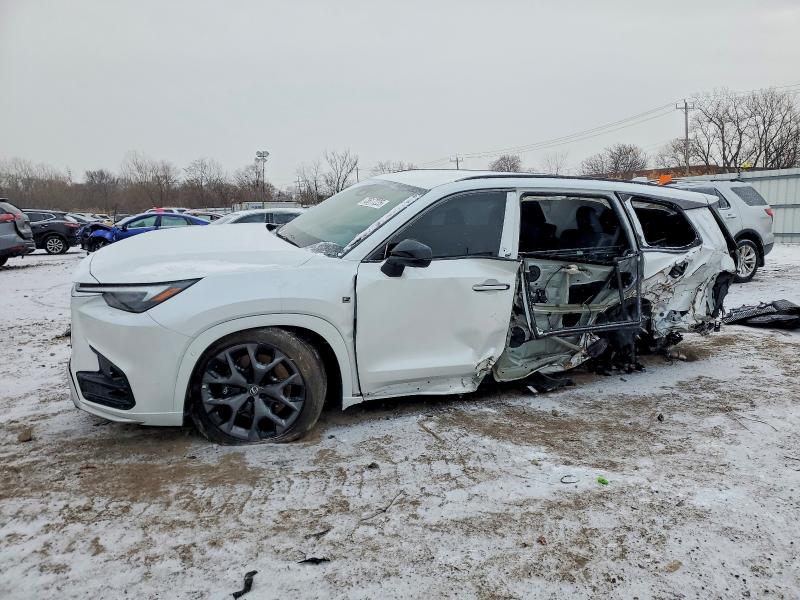 2026 Lexus Tx 500h VIN 5TDABAB66TS016789 COPART salvage auction — Side, IL - SALVAGE CERTIFICATE, sold $23,900 on 2026-02-20 (photo 1)