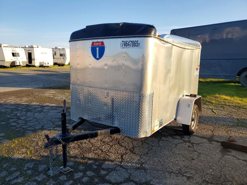 2016 Interstate Trailer VIN 4RAVS081XGK059551 COPART salvage auction — ROOF, CA - SALVAGE CERTIFICATE, sold $10 on 2026-07-30 (photo 8)