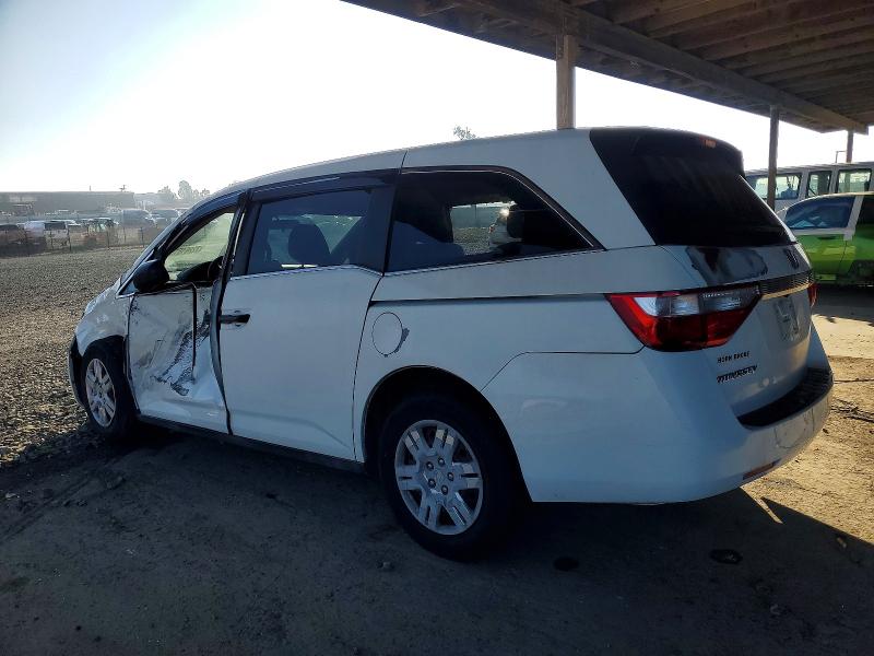 2013 Honda Odyssey VIN 5FNRL5H23DB048892 COPART salvage auction — SIDE, Ca - Salvage Certificate, sold $1,250 on 2026-07-09 (photo 2)