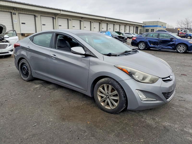 2014 Hyundai Elantra VIN KMHDH4AE6EU030885 COPART salvage auction — VANDALISM, Ky - Bill Of Sale/Part Only/No Titl, sold $775 on 2026-07-16 (photo 4)