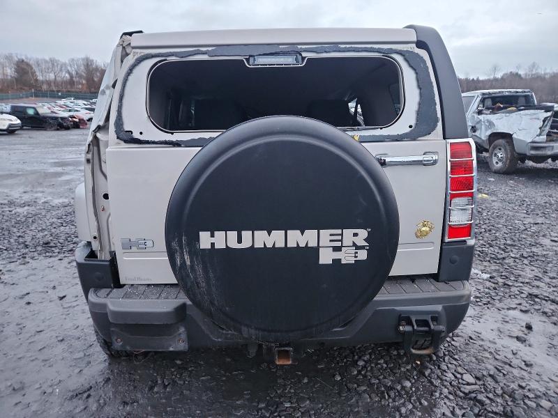 2008 Hummer H3 VIN 5GTEN13E488186863 COPART salvage auction — ROLLOVER, PA - CERTIFICATE OF SALVAGE, sold $2 on 2026-07-22 (photo 6)