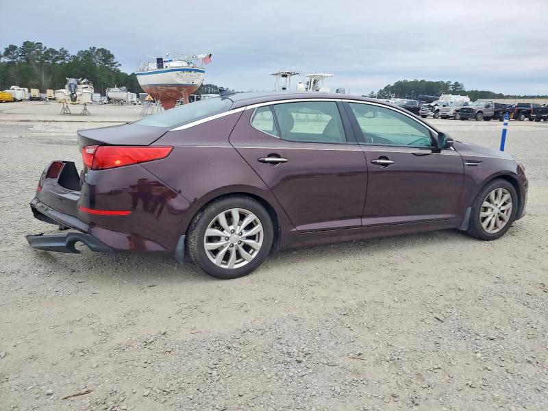 2015 Kia Optima VIN 5XXGN4A79FG395743 COPART salvage auction — REAR END, Nc - Salvage Certificate Of Title, sold $1,050 on 2026-07-13 (photo 3)