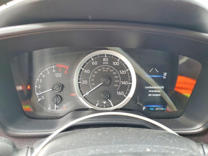 2022 Toyota Corolla VIN JTDEPMAE5NJ205060 COPART salvage auction — FRONT END, Fl - Certificate Of Destruction, sold $4,300 on 2026-07-06 (photo 9)