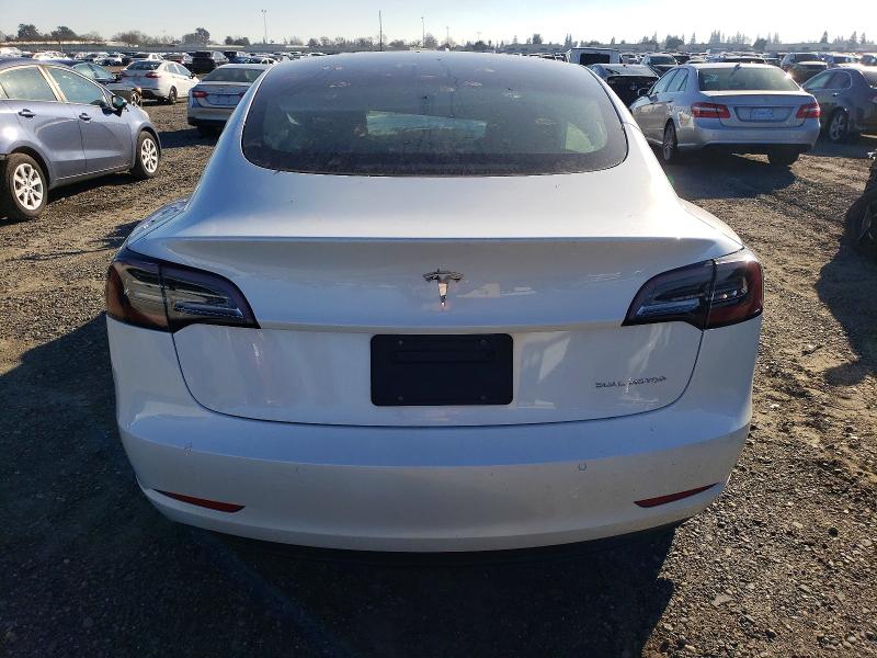 2022 Tesla Model 3 VIN 5YJ3E1EB7NF110051 COPART salvage auction — FRONT END, Other, sold $5,700 on 2026-07-28 (photo 6)