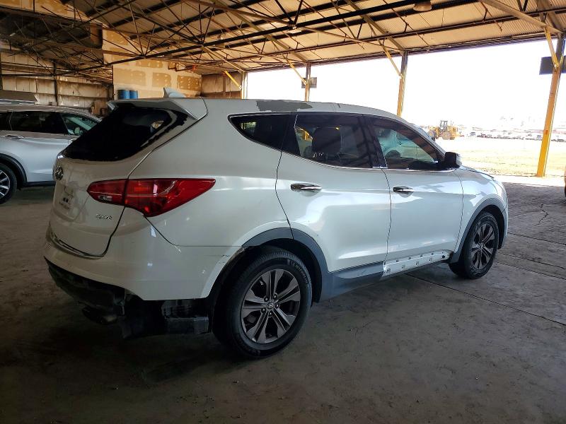 2013 Hyundai Santa fe VIN 5XYZU3LB6DG084545 COPART salvage auction — REAR END, Az - Cert Of Title - Salvage, sold $1,800 on 2026-08-03 (photo 3)