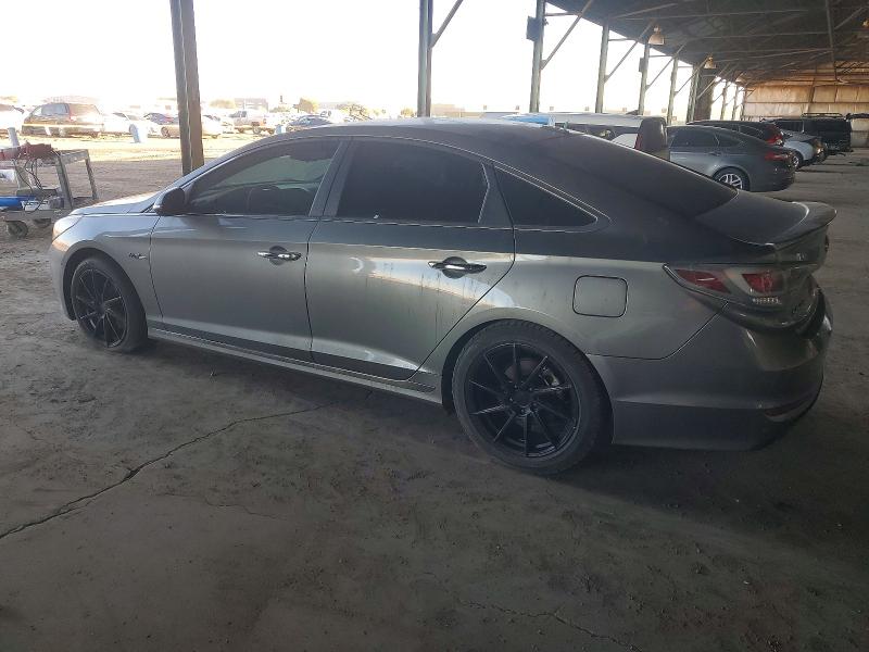 2017 Hyundai Sonata VIN KMHE24L37HA063191 COPART salvage auction — FRONT END, Az - Cert Of Title-Restored Salvage, sold $1,400 on 2026-07-06 (photo 2)