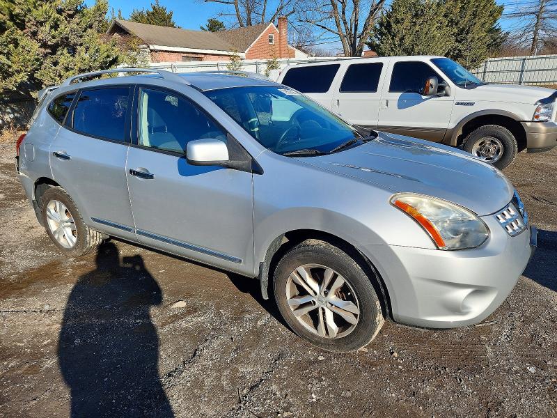2013 Nissan Rogue VIN JN8AS5MV5DW605480 COPART salvage auction — REAR END, Salvage Title, sold $300 on 2026-07-27 (photo 4)