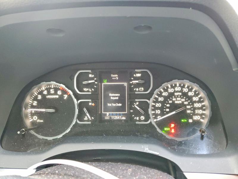 2018 Toyota Tundra VIN 5TFAW5F11JX765405 COPART salvage auction — FRONT END, OH - CERT OF TITLE-SALVAGE, sold $8,700 on 2026-07-28 (photo 9)