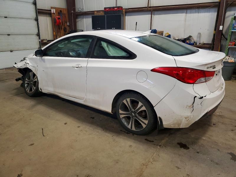 2013 Hyundai Elantra VIN KMHDH6AEXDU023383 COPART salvage auction — FRONT END, Salvage Title, sold $525 on 2026-07-23 (photo 2)