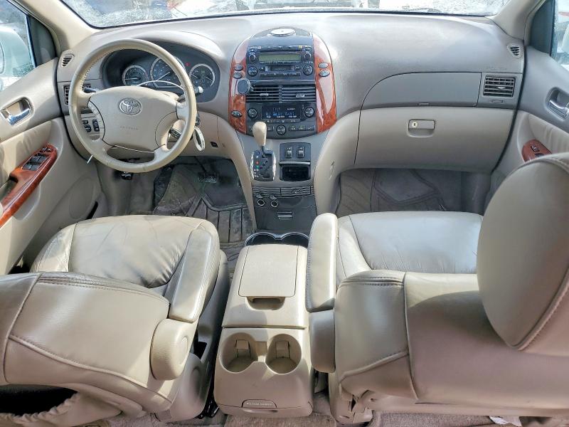 2004 Toyota Sienna VIN 5TDZA22C94S074740 COPART salvage auction — FRONT END, Il - Salvage Certificate, sold $800 on 2026-07-07 (photo 8)