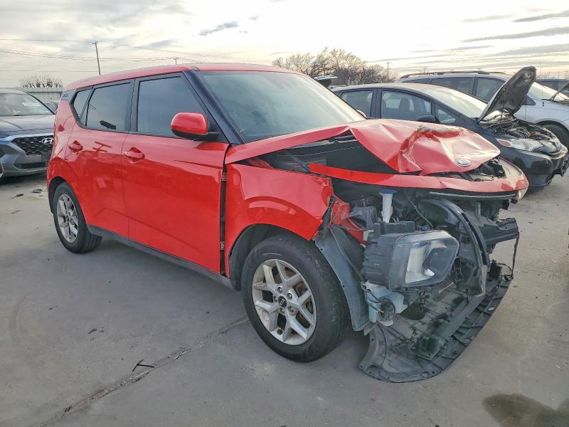 2021 Kia Soul VIN KNDJ23AU7M7140156 COPART salvage auction — FRONT END, Tx - Salvage Vehicle Title, sold $2,000 on 2026-07-02 (photo 4)