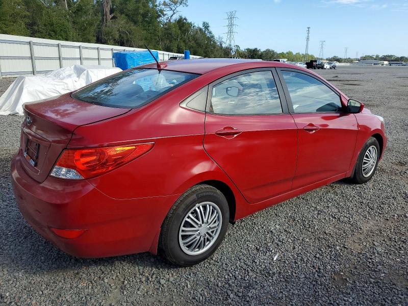 2014 Hyundai Accent VIN KMHCT4AE7EU755776 COPART salvage auction — FRONT END, Fl - Cert Of Title Slvg Rebuildable, sold $15 on 2026-07-31 (photo 3)