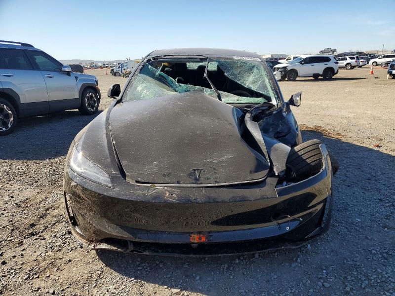 2026 Tesla Model 3 VIN 5YJ3E1ET8TF143016 COPART salvage auction — REAR END, Ca - Salvage Certificate, sold $4,450 on 2026-07-24 (photo 5)